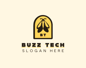 Butterfly Bug Wings logo design