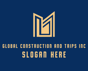 Building - Building Structure Construction logo design