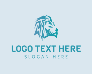 Zoology - Wild Lion Predator logo design