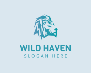 Wild Lion Predator logo design