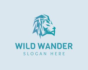 Wild Lion Predator logo design