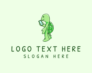 Animal - Turtle Mobile Phone logo design