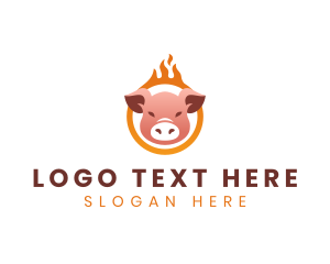 Burning Pig Cuisine Logo