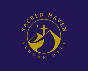 Sacred Mountain Church logo design