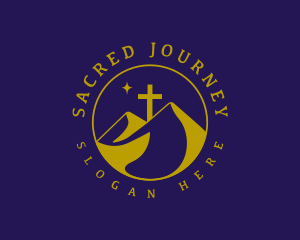 Sacred Mountain Church logo design
