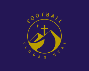 Badge - Sacred Mountain Church logo design