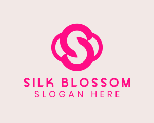 Pink Boutique Letter S  logo design