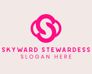 Pink Boutique Letter S  logo design