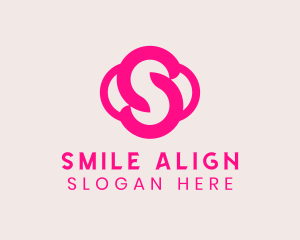 Pink Boutique Letter S  logo design