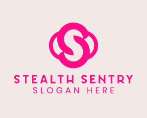 Pink Boutique Letter S  logo design