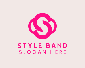 Pink Boutique Letter S  logo design