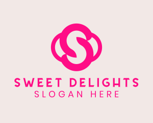 Pink Boutique Letter S  logo design