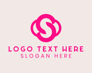 Dermatology - Pink Boutique Letter S logo design