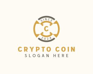 Cryptocurrency - Cryptocurrency Digital Fintech logo design