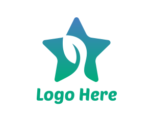 Eco Star Leaf Logo