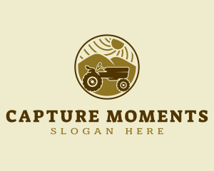 Agriculture Tractor Vehicle Logo