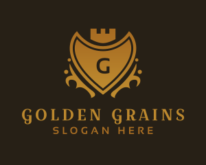 Golden Shield Enterprise logo design