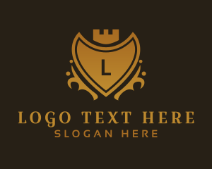 Letter - Golden Shield Enterprise logo design