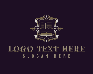 High End - Royal Crest Insignia logo design