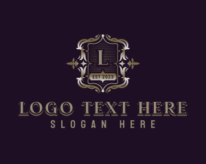 Luxurious - Royal Crest Insignia logo design