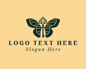Insect - Boutique Key Wings logo design