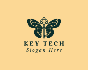 Boutique Key Wings logo design