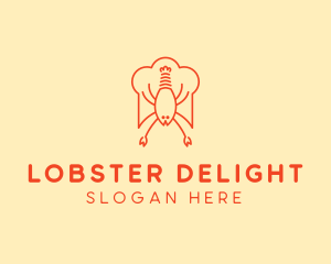 Lobster Seafood Restaurant logo design