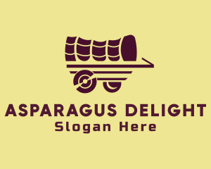 Wooden Wagon Carriage logo design