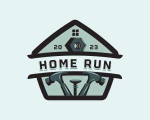 Home Construction Tools logo design