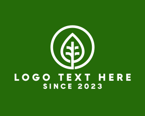 Badge - Leaf Agriculture Nature logo design