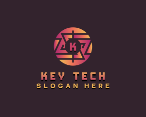 Technology Cyberspace Developer logo design