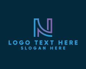 Consultant - Company Firm Letter N logo design