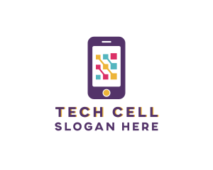 Cellular - Mobile Phone Apps logo design