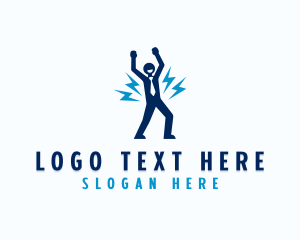 Humanitarian - Energetic Leadership Employee logo design