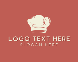 Cuisine - Toque Chef Hat logo design