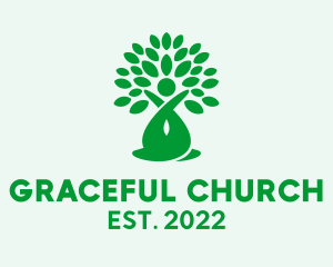 Life - Environmental Activism Tree logo design