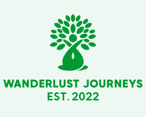 Sustainability - Environmental Activism Tree logo design