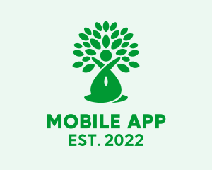 Health Center - Environmental Activism Tree logo design