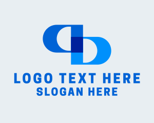 Financial - Consultant Company Letter D logo design