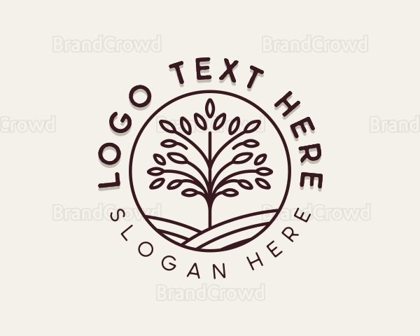 Environmental Tree Planting Logo