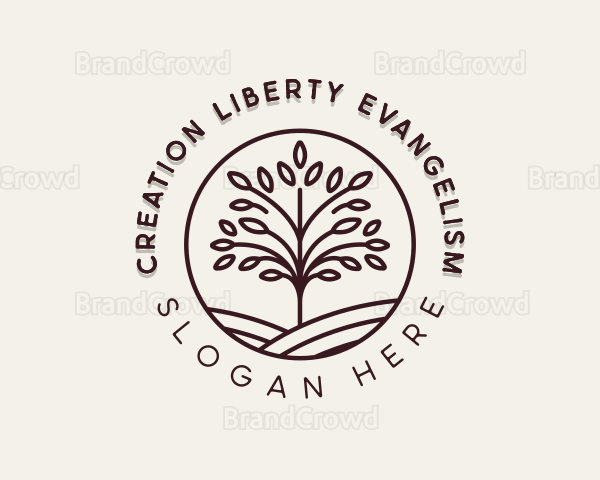 Environmental Tree Planting Logo