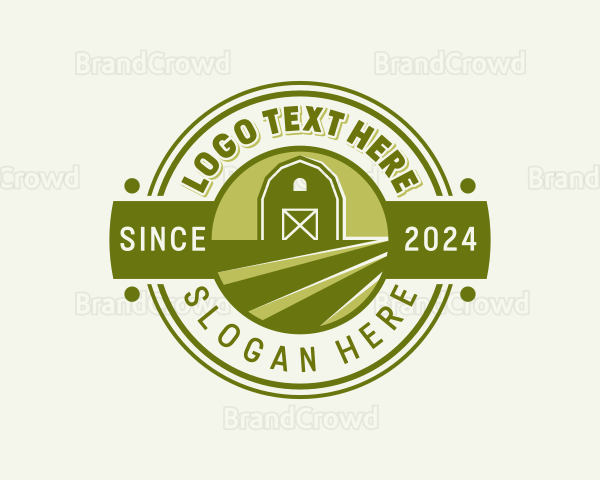 Barn Backyard Garden Logo