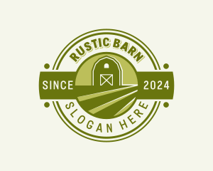 Barn Backyard Garden logo design