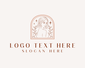 Hair - Elegant Woman Wellness logo design