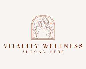 Elegant Woman Wellness logo design