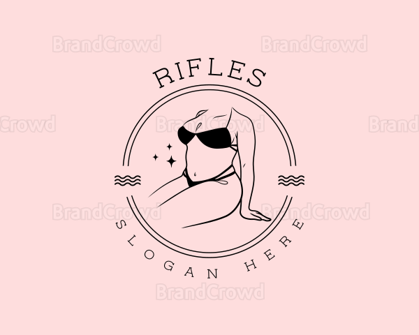 Plus Size Swimsuit Logo