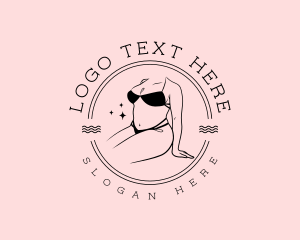 Swimsuit - Plus Size Swimsuit logo design