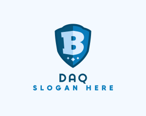 Privacy - Securty Shield Letter B logo design