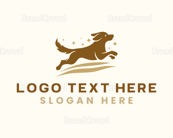 Pet Dog Trainer Logo