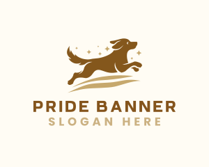 Pet Dog Trainer Logo